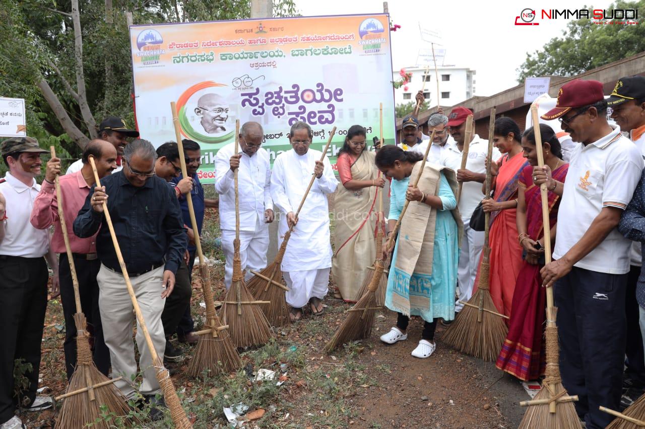 ಸ್ವಚ್ಛತಾ ಕಾರ್ಯಕ್ಕೆ ಶಾಸಕ ಎಚ್.ವಾಯ್.ಮೇಟಿ ಚಾಲನೆ