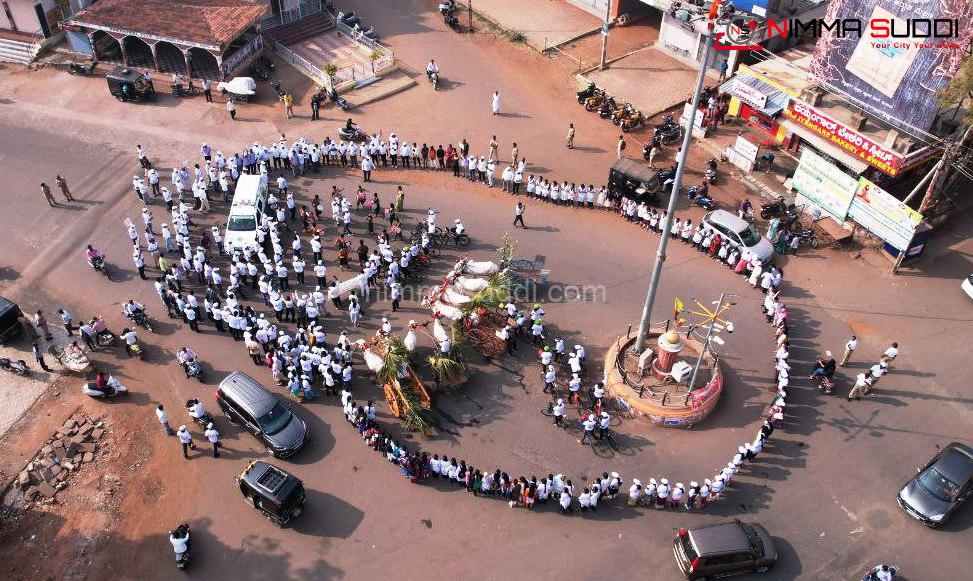 ಸಿರಿಧಾನ್ಯ ನಡಿಗೆಗೆ ಡಿಸಿ, ಸಿಇಓ ಚಾಲನೆ